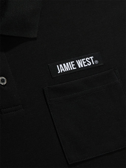 Jamie West Alive Pocket P-Shirts - Black