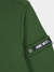Jamie West Collar Patch Half Zip-up Sweatshirts - Green