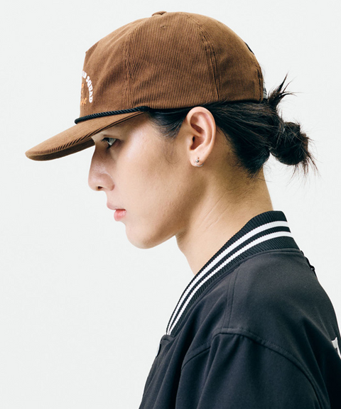 Jamie West Corduroy Trucker Ballcap - Brown