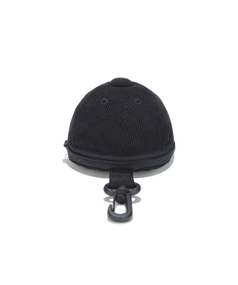 Jamie West Corduroy Trucker Ballcap Keyring - Black