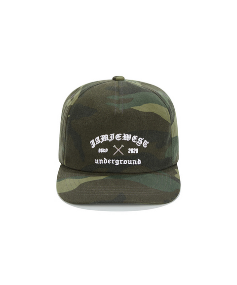 Jamie West Gorden Metal Logo Ballcap - CAMO