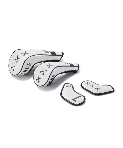 Jamie West Henry Iron Headcovers - White