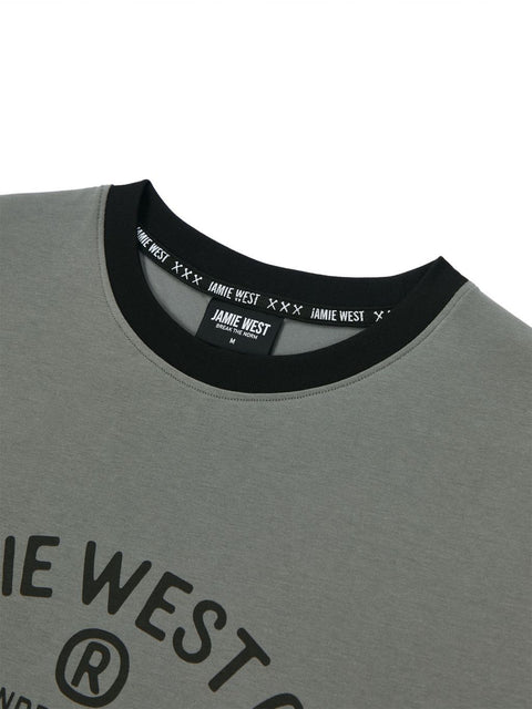 Jamie West JWGC Sorona Ringer T-Shirts - Gray
