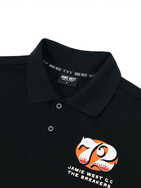 Jamie West NO.72 P-Shirts - Black