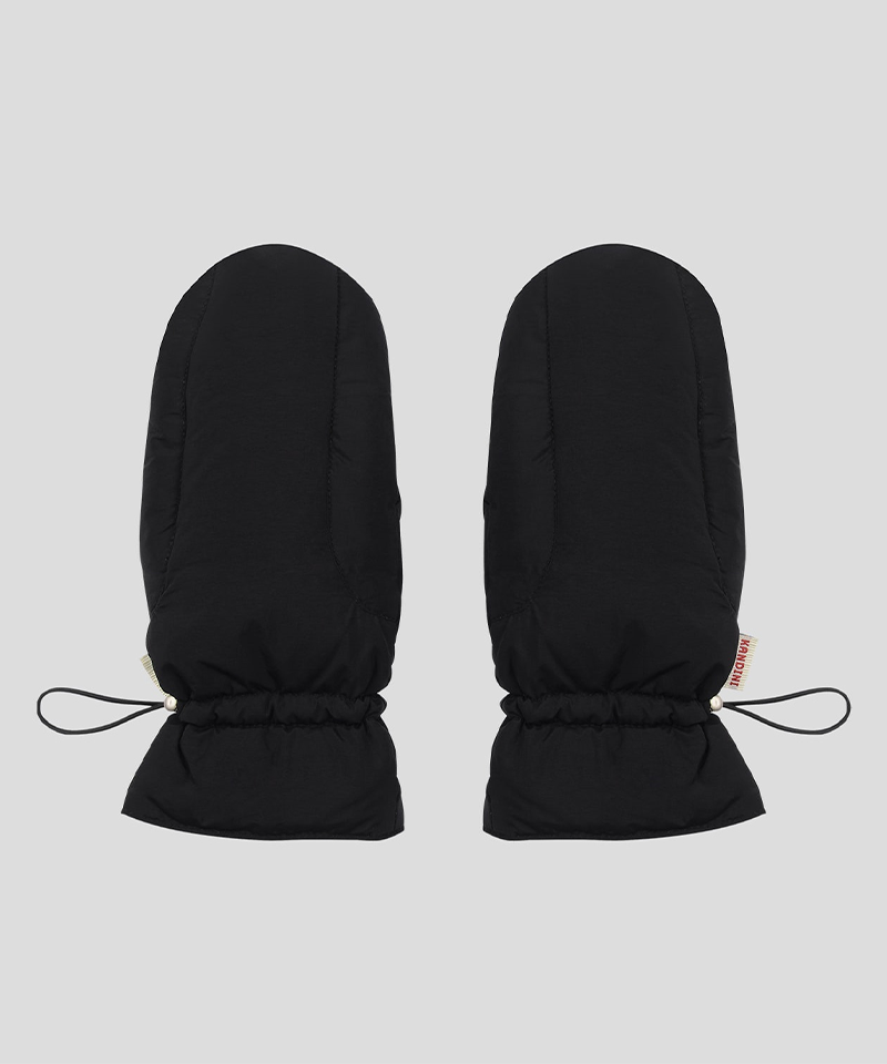 KANDINI Goose Down Mittens - Black
