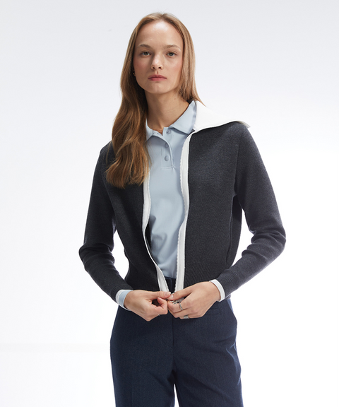 Monday Flow Light Stretch Long Sleeve Top - Light Blue