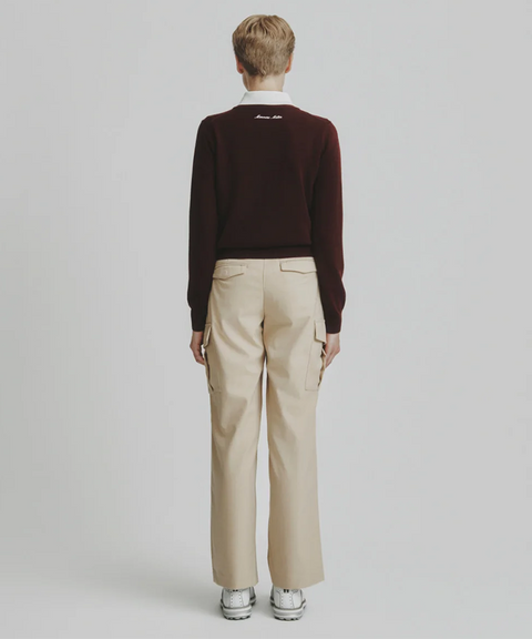 MCC Women's Crew Neck Sweater - Burgundy