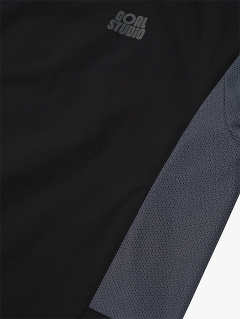 Goal Studio Men's Essential Stretch Wind Pullover - Black