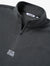 Goal Studio Men's Essential Microfleece Quarter Zip-Up Tee - Charcoal