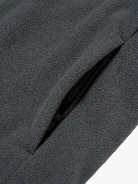 Goal Studio Men's Essential Microfleece Vest - Charcoal