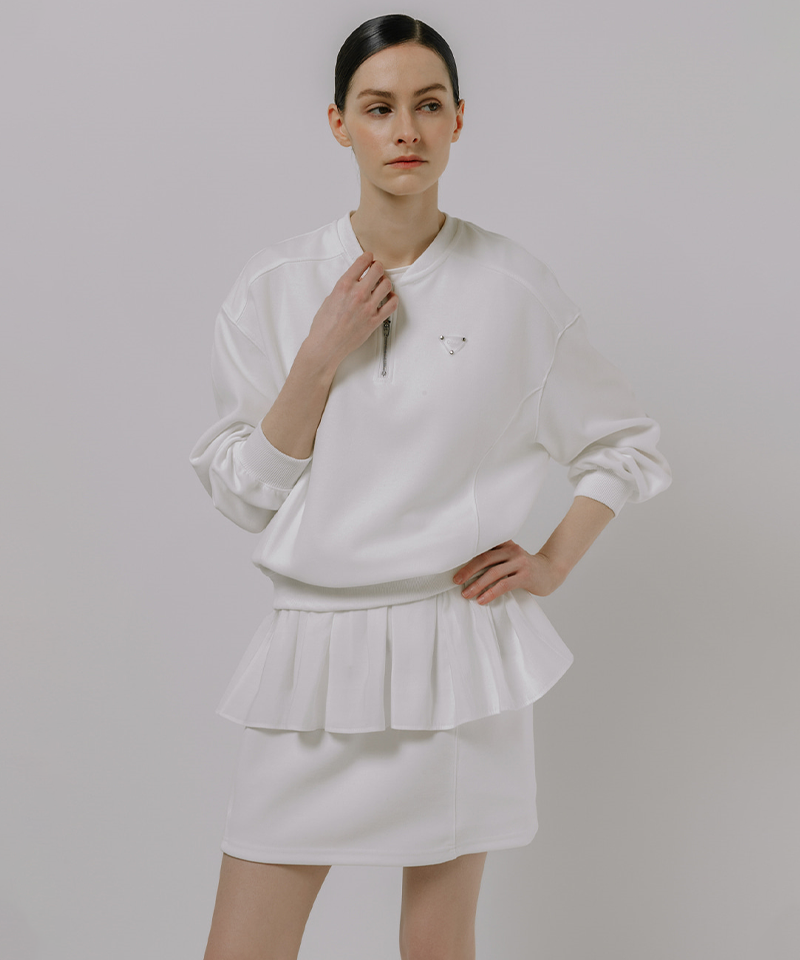 OBER Golf Women's PK Sweat Set - White