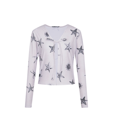Monday Flow (SWIMWEAR) Stella Cardigan - Lavender