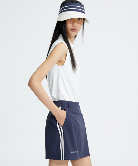 Monday Flow Slim Comfy Skirt - Dark Navy