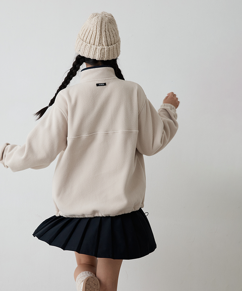 FORDI Snug Fleece Anorak - Beige