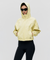 Goal Studio Women's 3-Layer Cropped Active Jacket - Light Yellow
