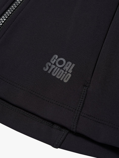 Goal Studio Women's Athletic Jersey Jacket - Black