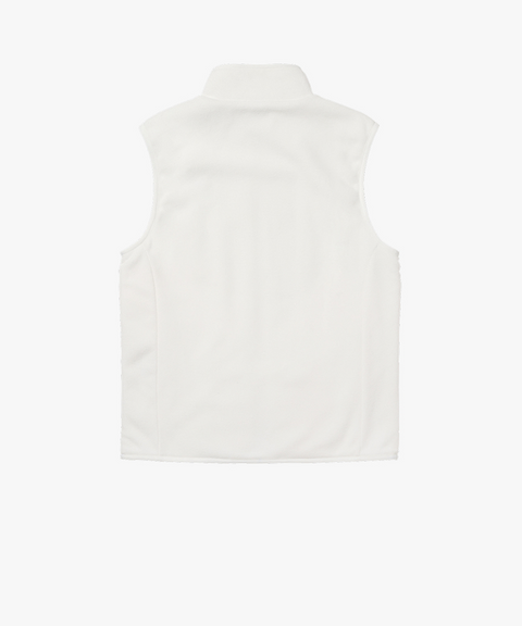 Goal Studio Women's Essential Microfleece Vest - Off White