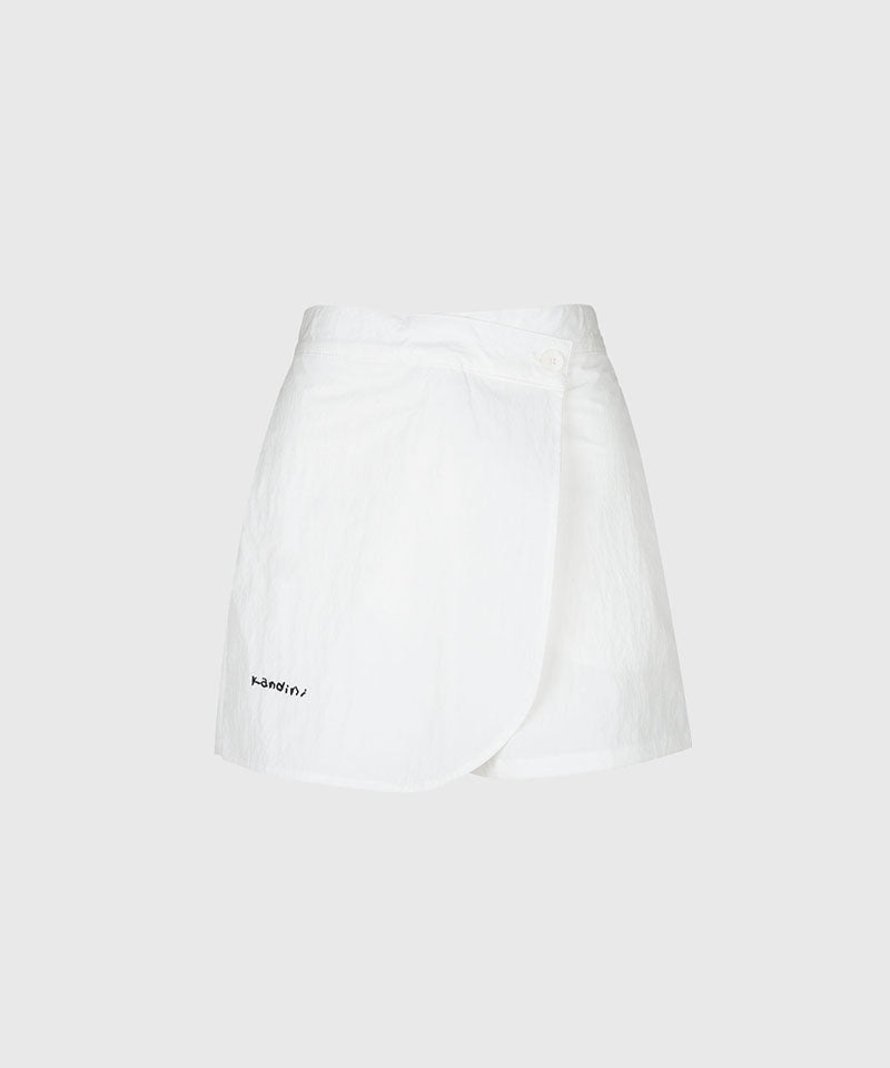 KANDINI Windflow Wrap Skirt - White