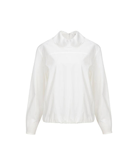 Anell Golf Scarf Wind Blouse - Ivory