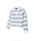 20th Hole Striped Collar Women's Sweatshirt  - Mint
