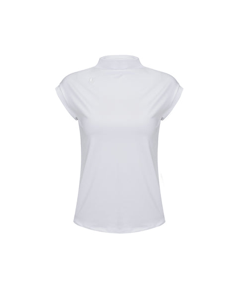 Anell Golf Sleeveless Cool Soft Top - White