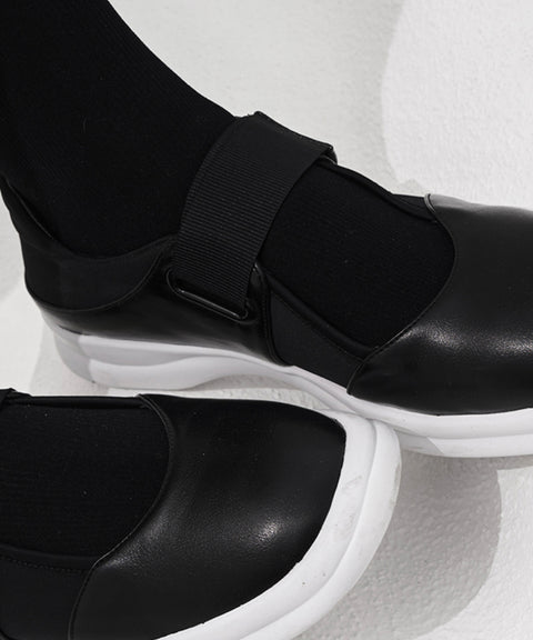 Anell Golf Air Banding Sneakers - Black