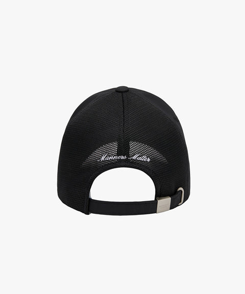 MCC Letter Applique Mesh Ball Cap - 2 Colors
