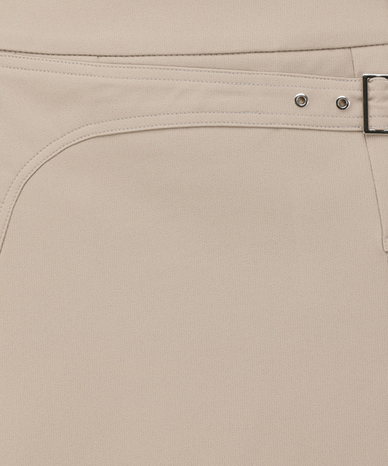 Anew Golf Women's SP Incision Skirt – Beige | Sporty A-Line Golf Skirt