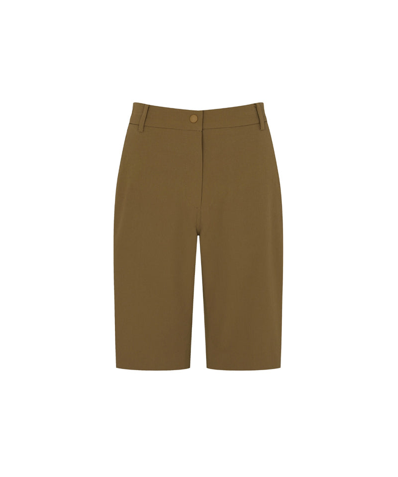 Monday Flow Light Stretch Bermuda - Camel