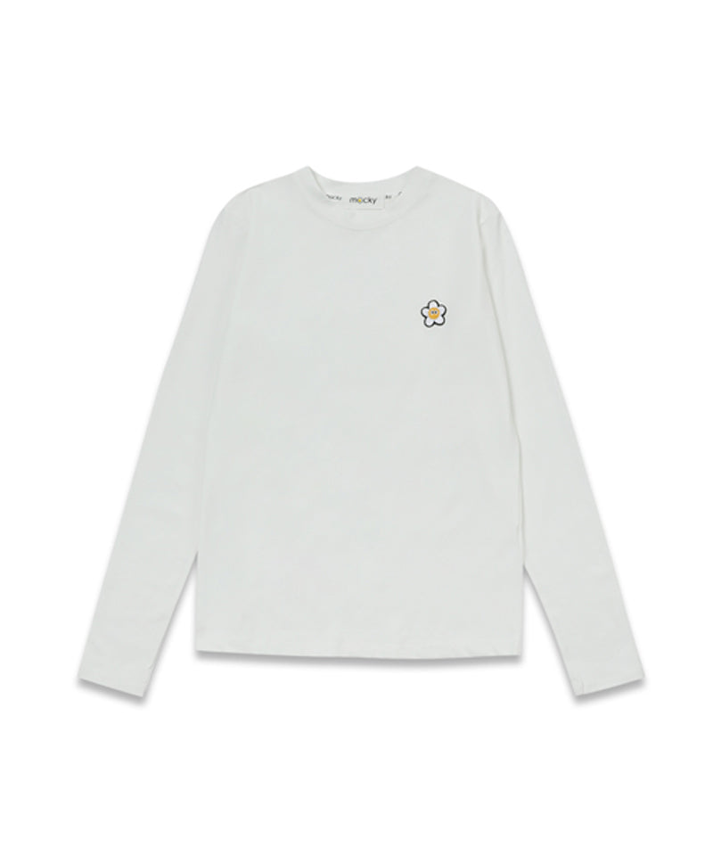 MACKY Golf: Signature Patch Inner T-Shirt - White