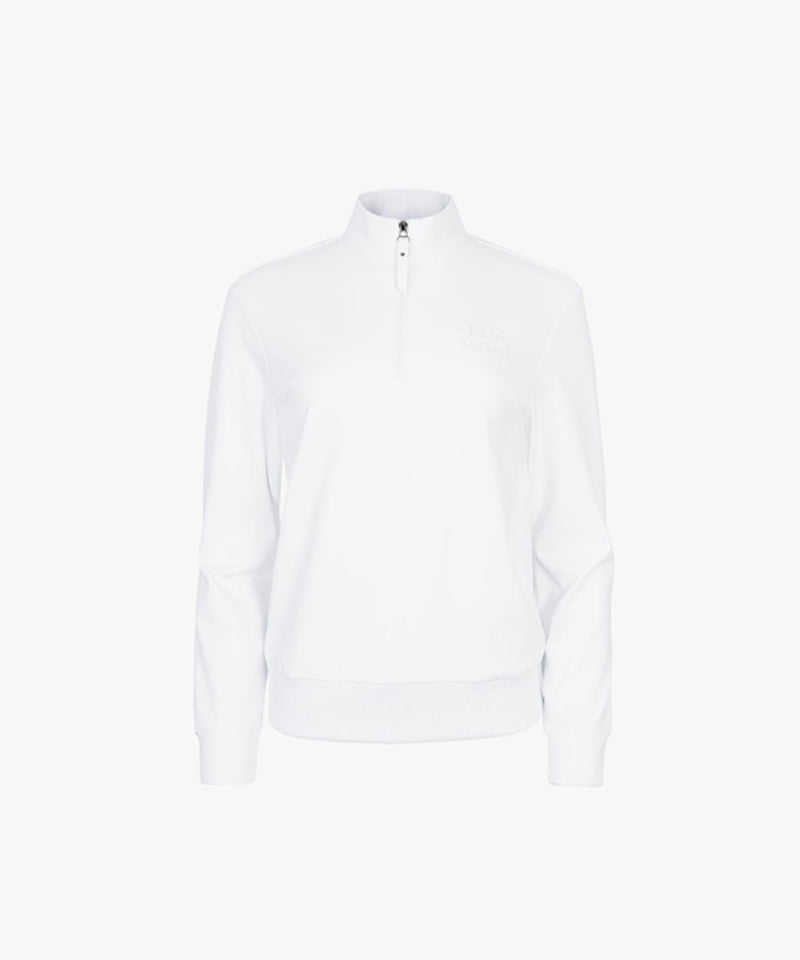 CREVE NINE: Swing Lettering T-Shirt - White