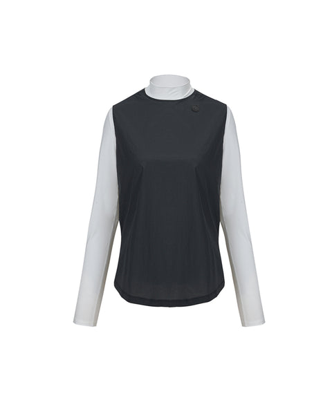 Anell Golf Cooling Stretch Cover Top - Deep Gray