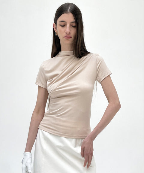 Anell Golf Lua Short Sleeves - Pink Beige