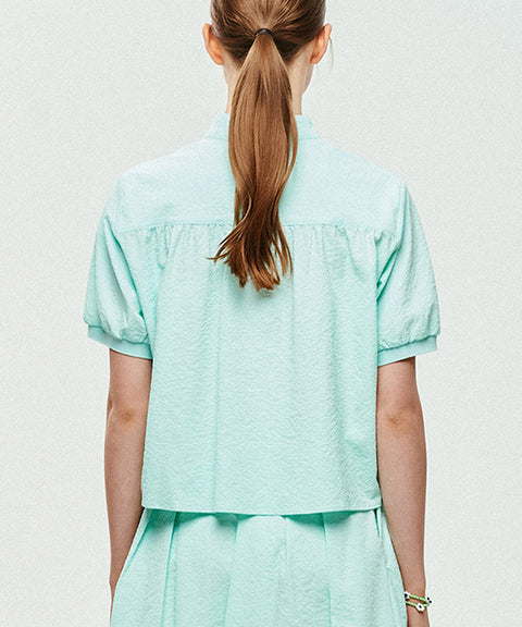 LE SONNET  Lovely Summer Blouse - Mint