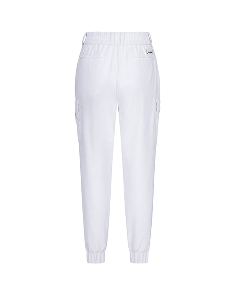 W Pocket Point Jogger  L/Pt - White