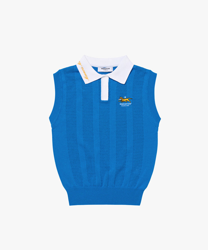 MCC Women's Collar Lettering Vest - 3 Colors