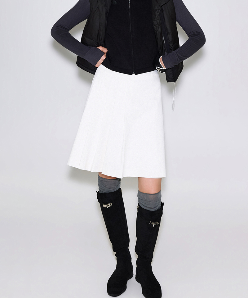 Anell Golf Women's French Skirt - White