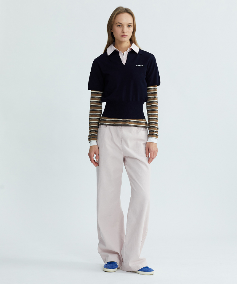 Monday Flow Feel So Good Denim Pants - Light Pink