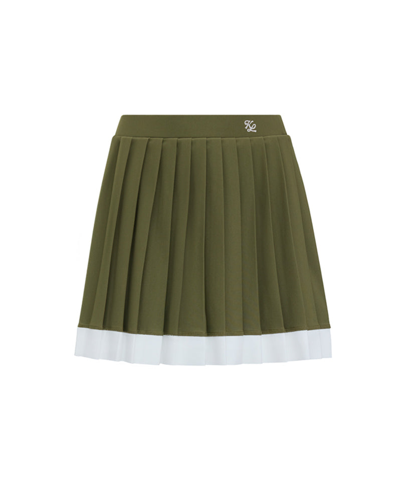 Women's Coastal Swing Pleated Skirt
