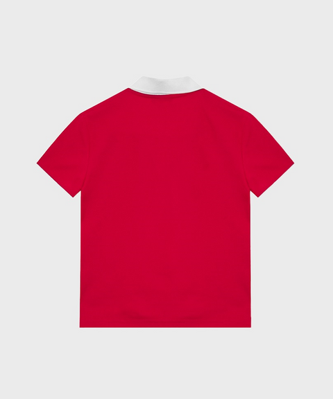 AVEN Soft Cool Polo Sky - Red