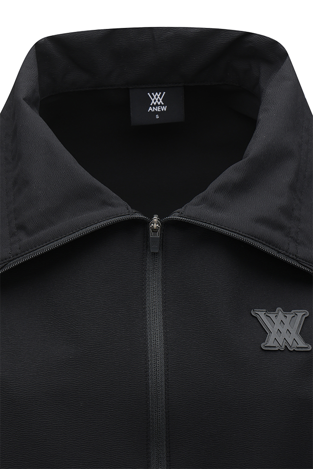 ANEW Golf Women's SM Short Sleeve Anorak Jacket - Black