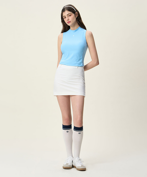 FORDI Elastic Band Skirt - White