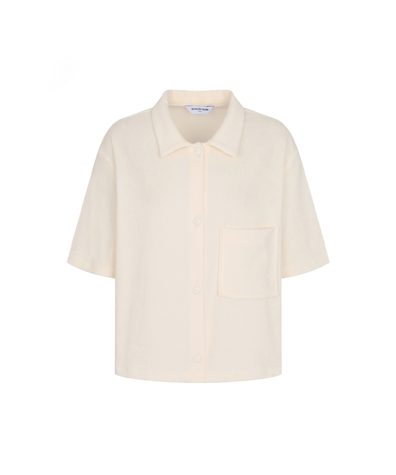Monday Flow Full Day Terry Shirt - Cream