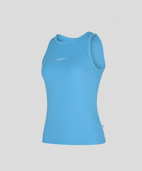 KANDINI Soft Rib Sleeveless - Blue