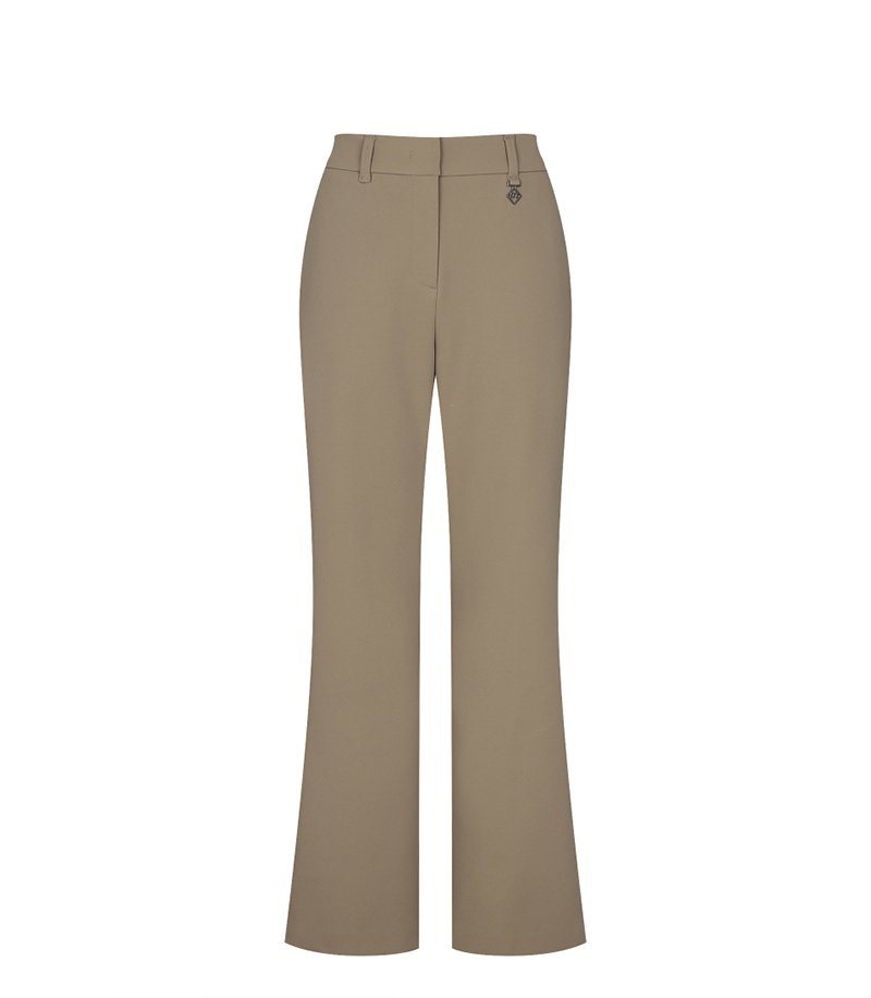 Monday Flow Stress Free Bootcut Pants - Beige
