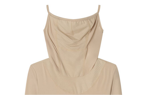 POSHERD Sungard Cool Mesh Block Functional Mask Inner T-shirt - Skin