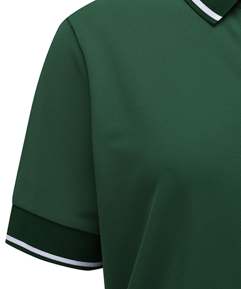 Vice Golf Atelier Women Collar Tip Point Short T-Shirt - D/Green