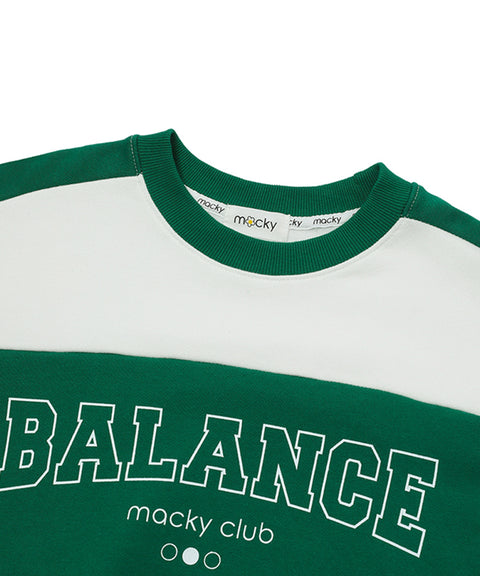 MACKY Golf: Balance Sweatshirt - Green