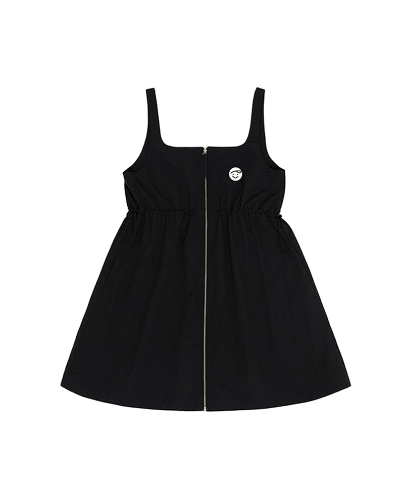 PIV'VEE Sleeveless Dress - Ebony Black