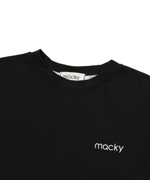 MACKY Golf: Basic Spring Inner T-Shirt - Black